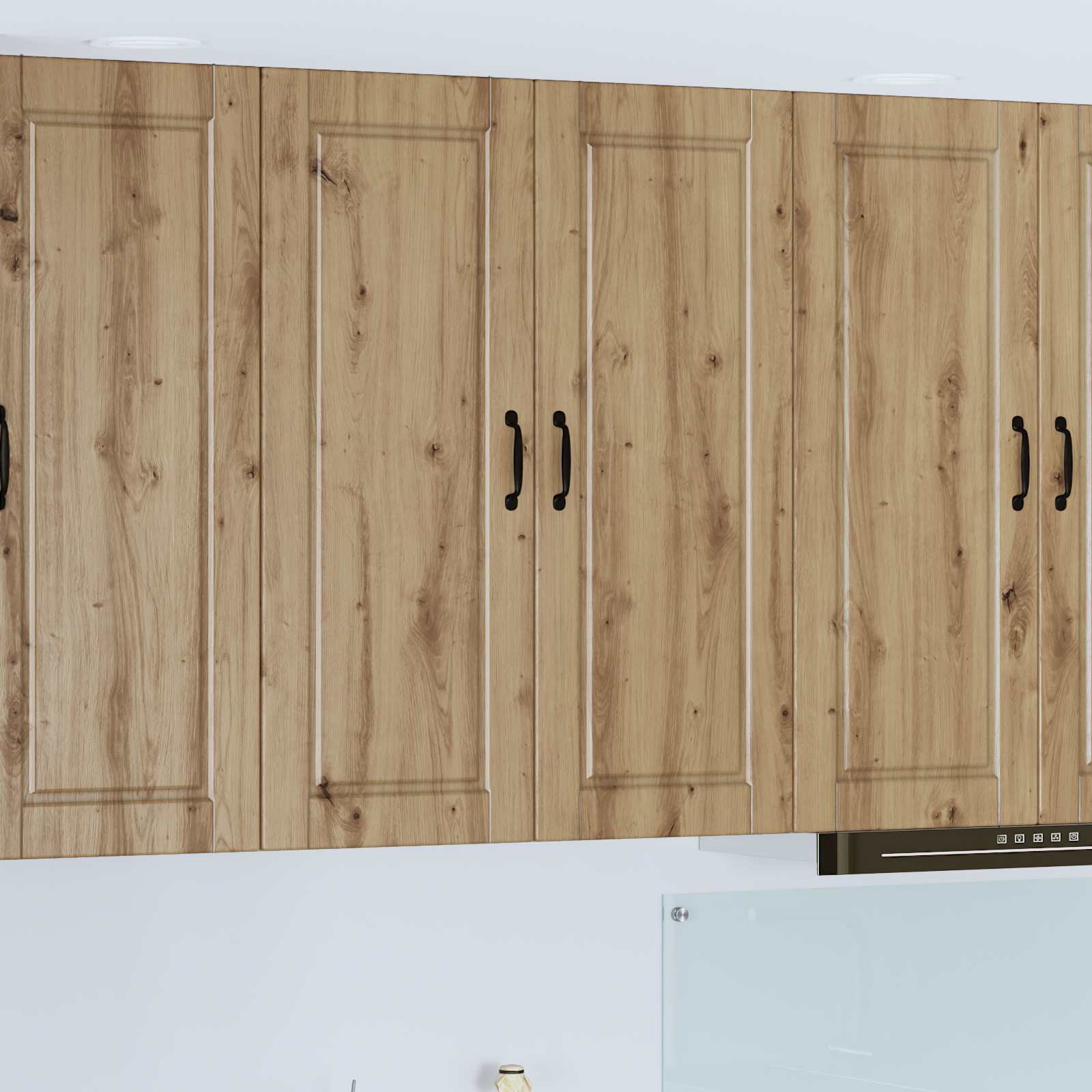 Pannello lavastoviglie Rovere artigianale 80 x 31 x 100 cm | homemem39