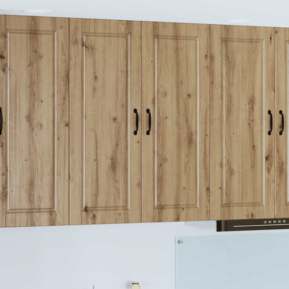 Armadietto a muro PORTO Rovere artigianale 80 x 31 x 100 cm