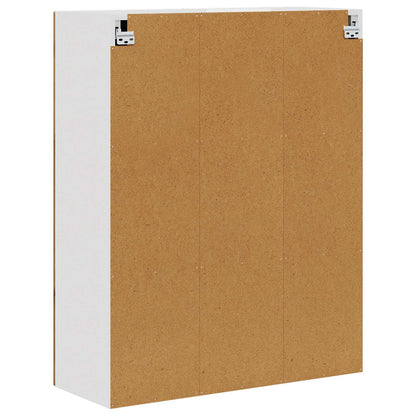 Armadietto a muro PORTO Rovere artigianale 80 x 31 x 100 cm