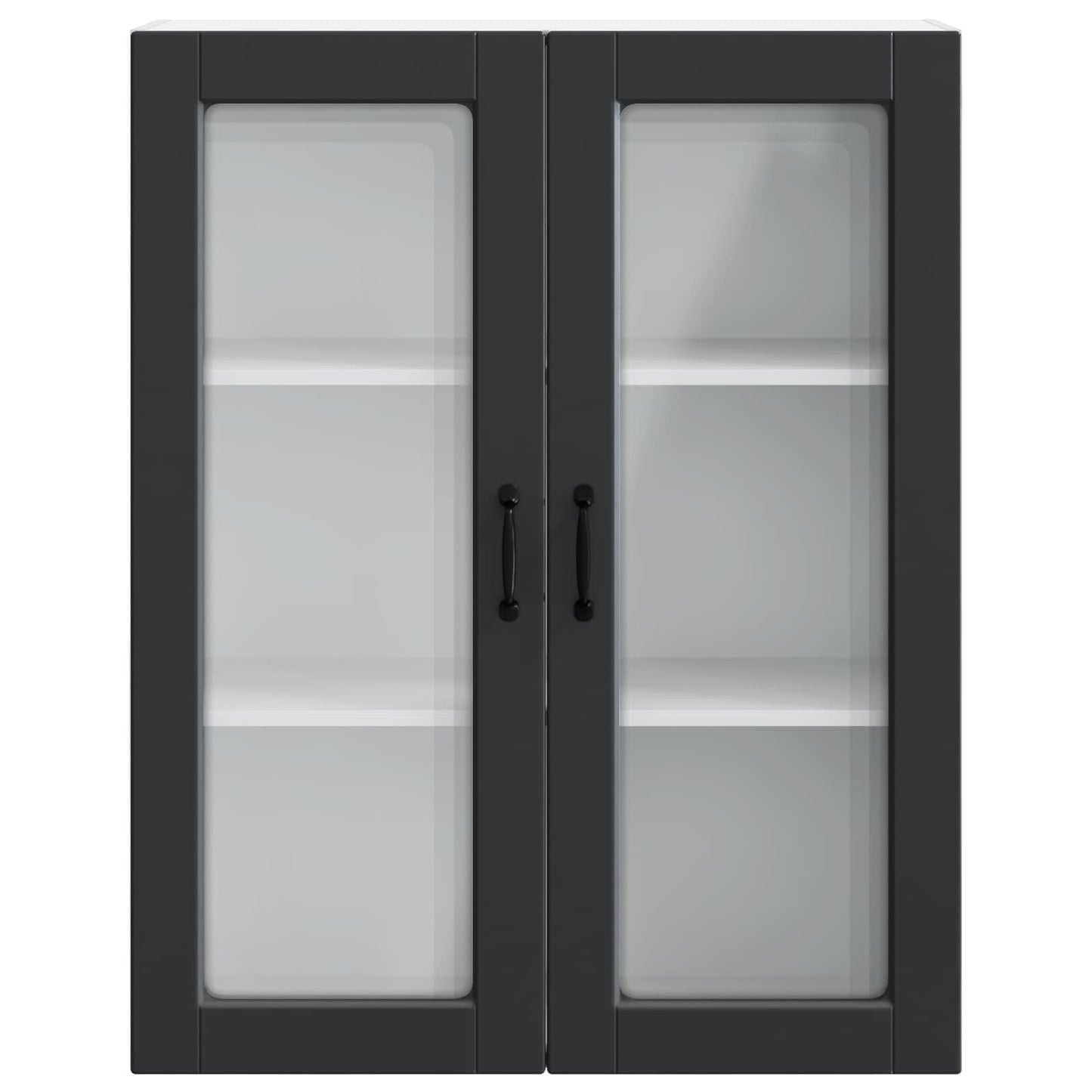 Pannello lavastoviglie Nero 80 x 31 x 100 cm Legno multistrato | homemem39