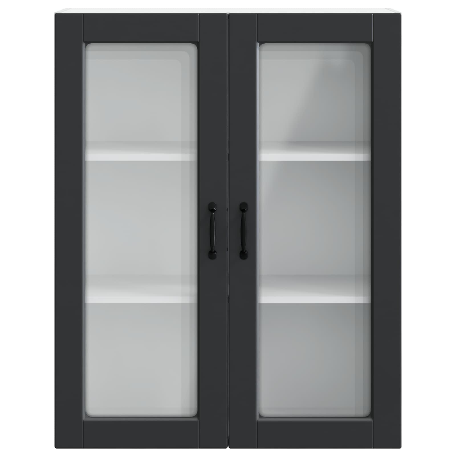 Pannello lavastoviglie Nero 80 x 31 x 100 cm Legno multistrato | homemem39