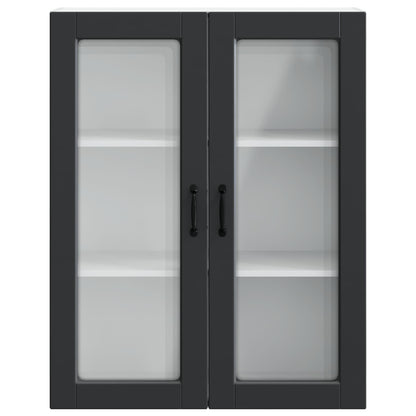 Pannello lavastoviglie Nero 80 x 31 x 100 cm Legno multistrato | homemem39
