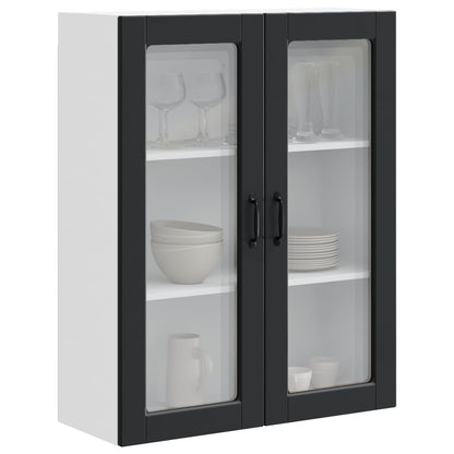 Pannello lavastoviglie Nero 80 x 31 x 100 cm Legno multistrato | homemem39