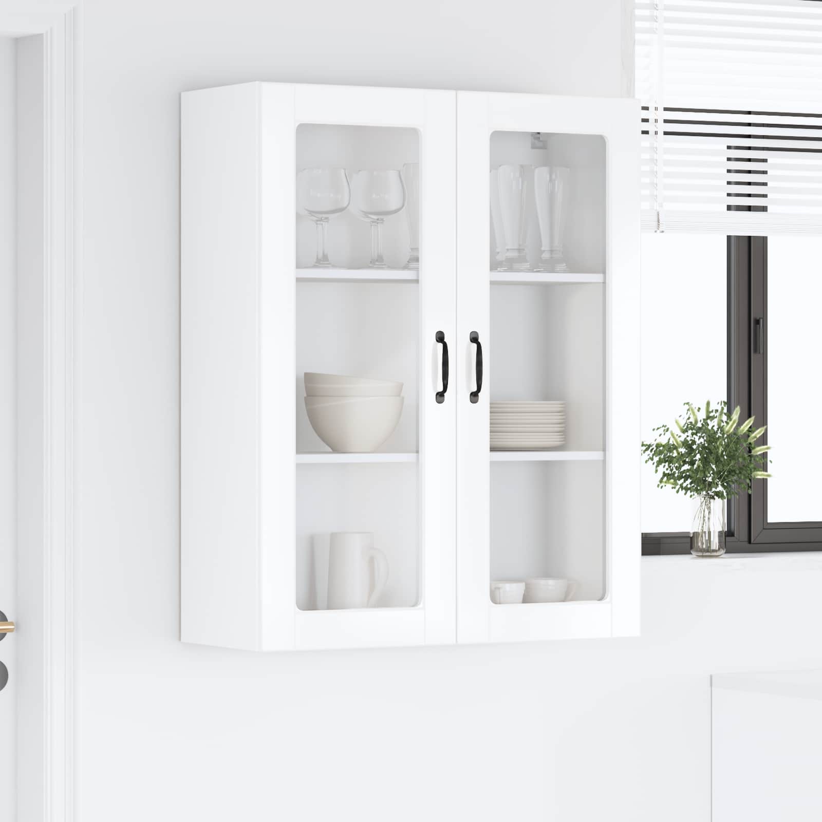 Pannello lavastoviglie con porta Bianco Lucido 80 x 31 x 100 cm | homemem39