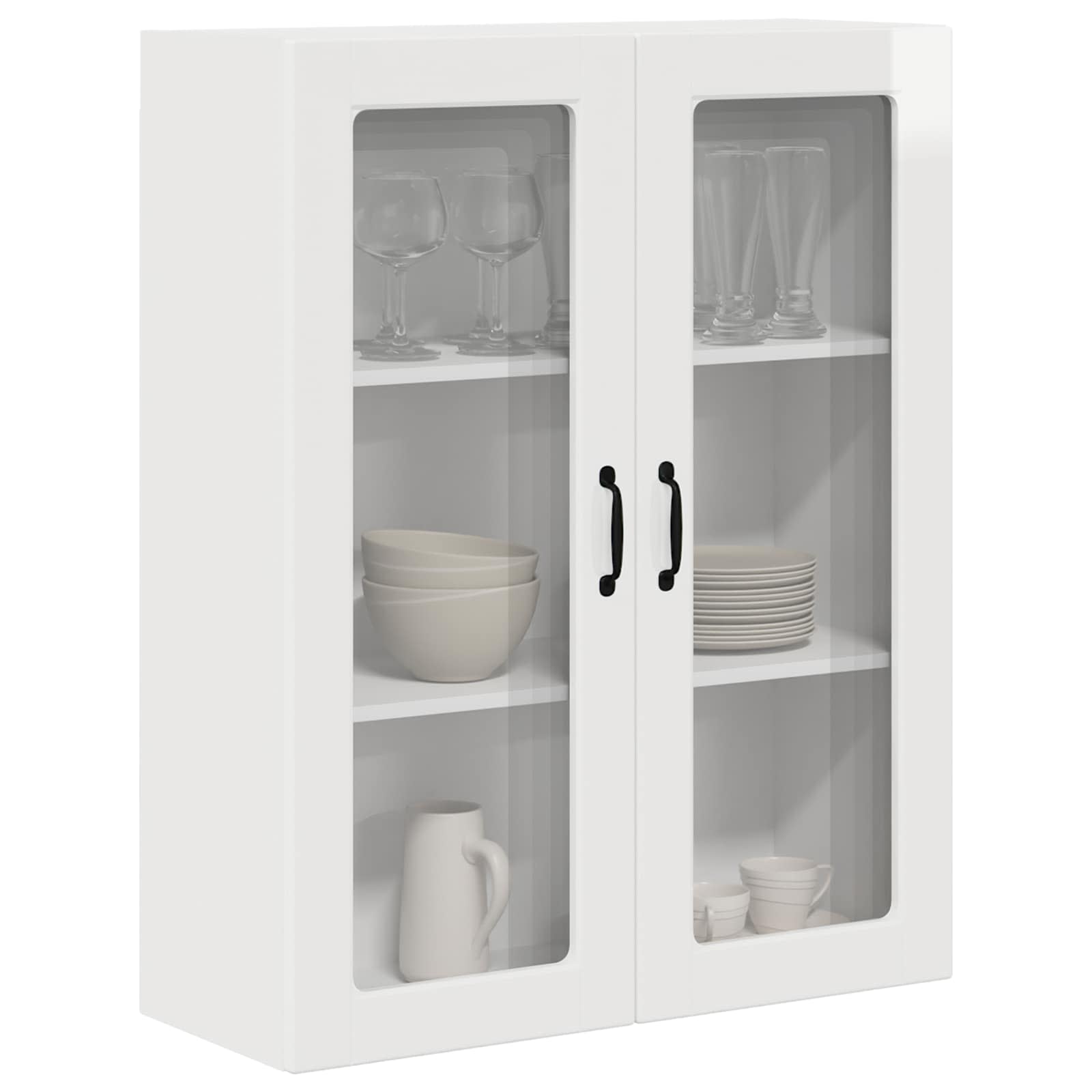 Pannello lavastoviglie con porta Bianco Lucido 80 x 31 x 100 cm | homemem39