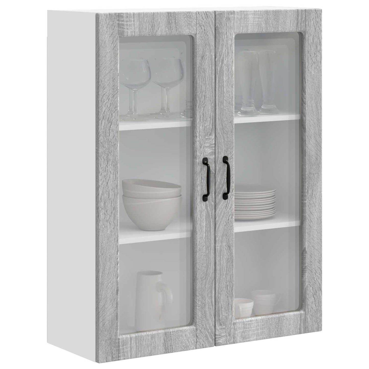 Pannello lavastoviglie con porta Grigio Sonoma 80 x 31 x 100 cm | homemem39