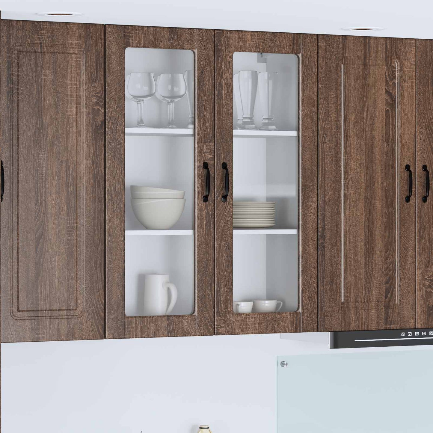 Pannello lavastoviglie Rovere Marrone 80 x 31 x 100 cm | homemem39