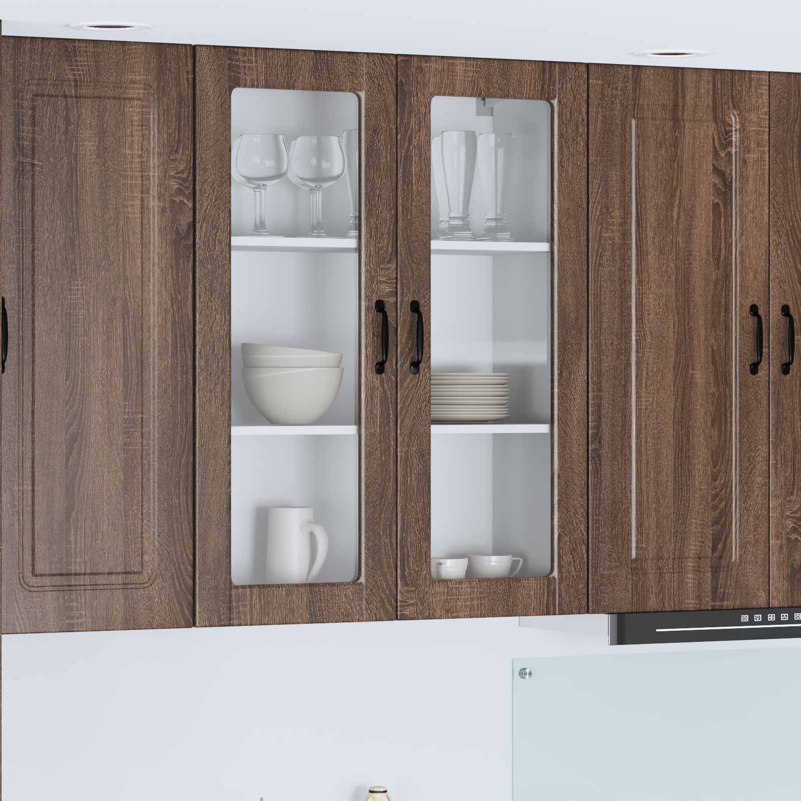 Pannello lavastoviglie Rovere Marrone 80 x 31 x 100 cm | homemem39
