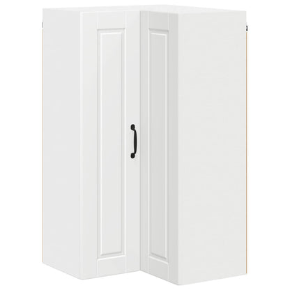 Mobile angolare per parete PORTO Bianco 57 x 57 x 100 cm
