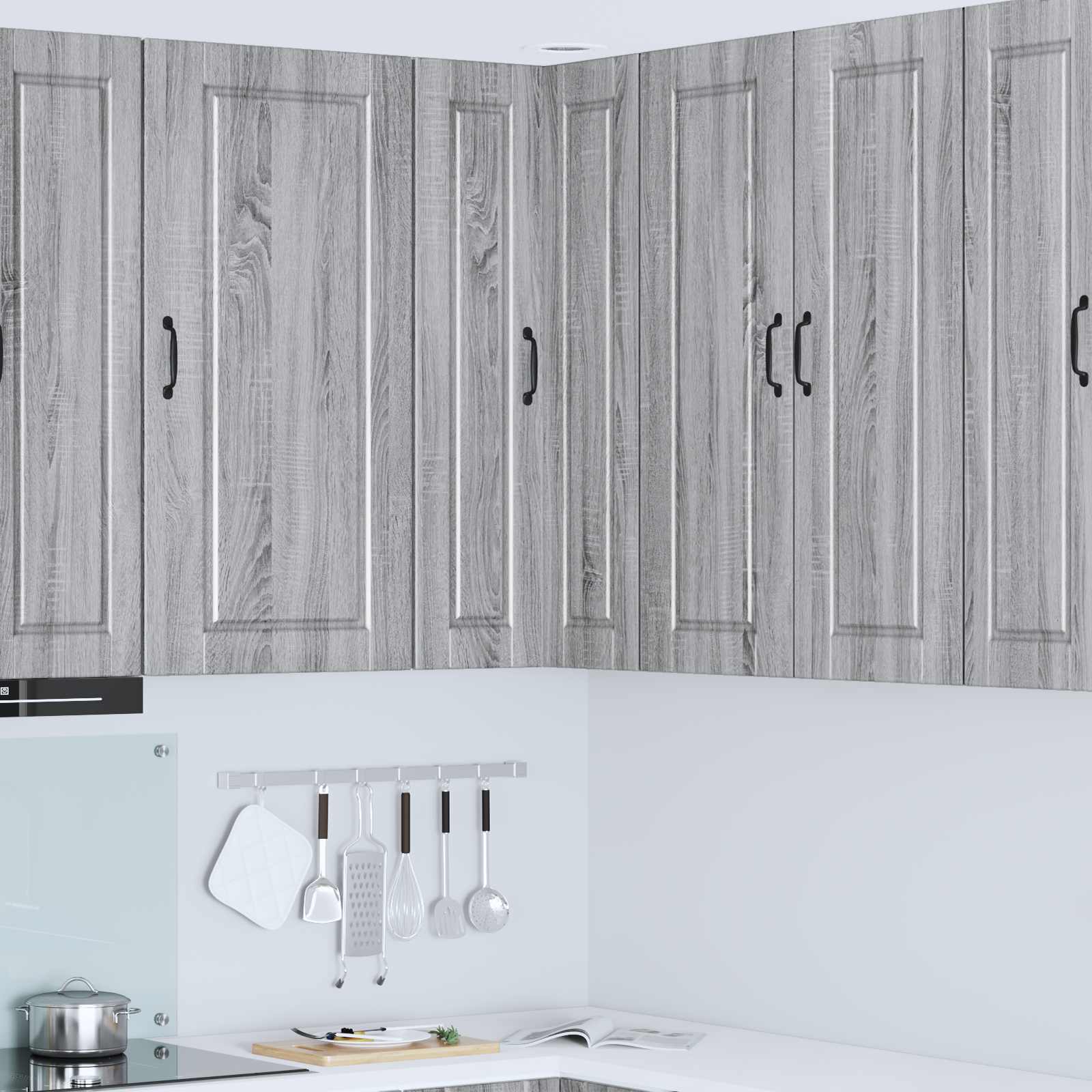Pannello lavastoviglie con porta Grigio Sonoma 57 x 57 x 100 cm | homemem39