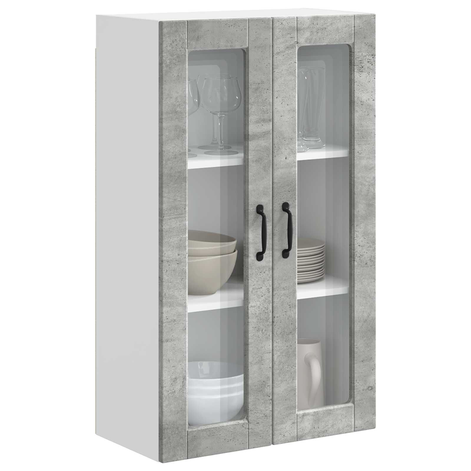 Pannello lavastoviglie Grigio cemento 60 x 31 x 100 cm | homemem39