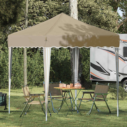 Tenda per feste a pop-up 195 x 195 x 245 cm Crema
