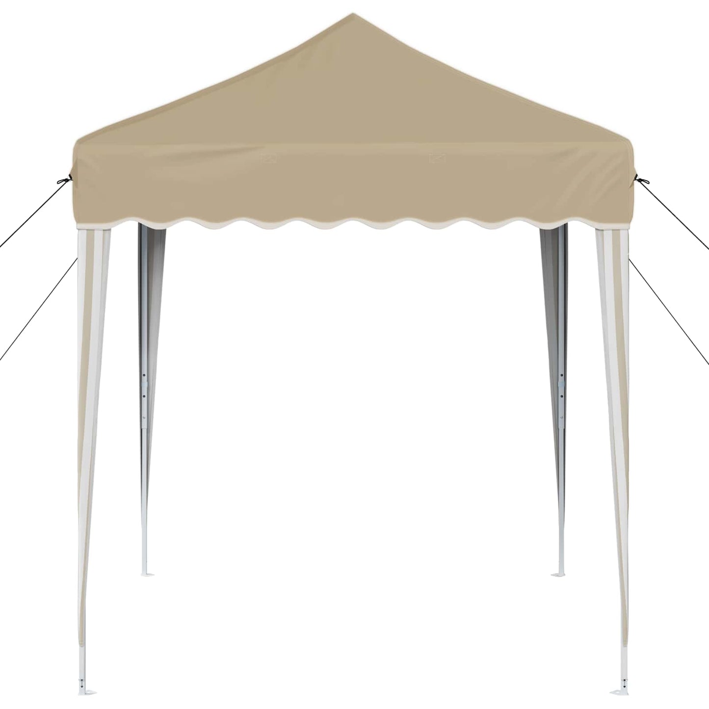 Tenda per feste a pop-up 195 x 195 x 245 cm Crema