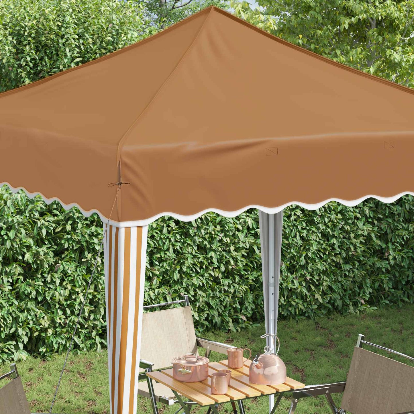 Tenda per feste a pop-up Beige 195 x 195 x 245 cm | homemem39
