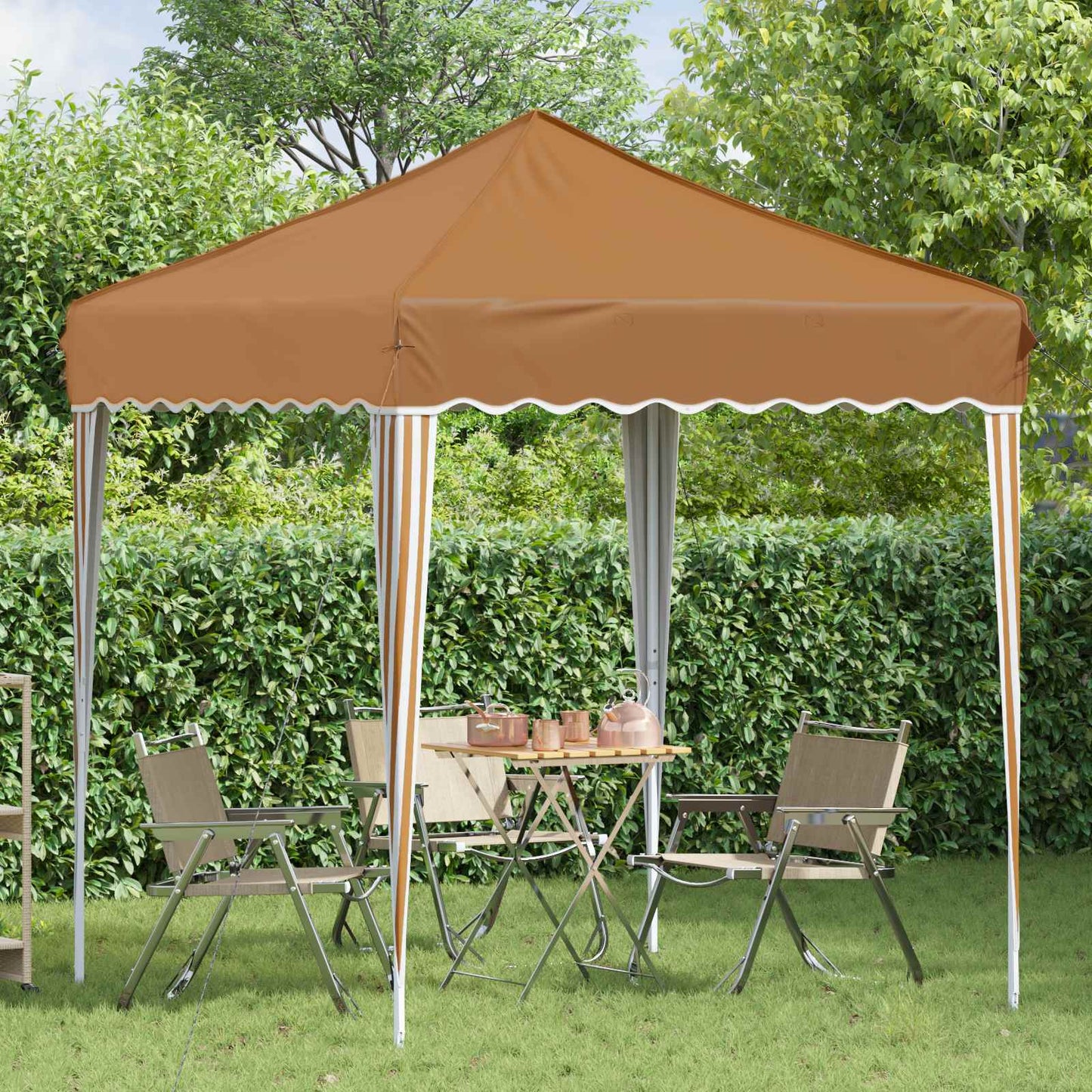 Tenda per feste a pop-up Beige 195 x 195 x 245 cm | homemem39