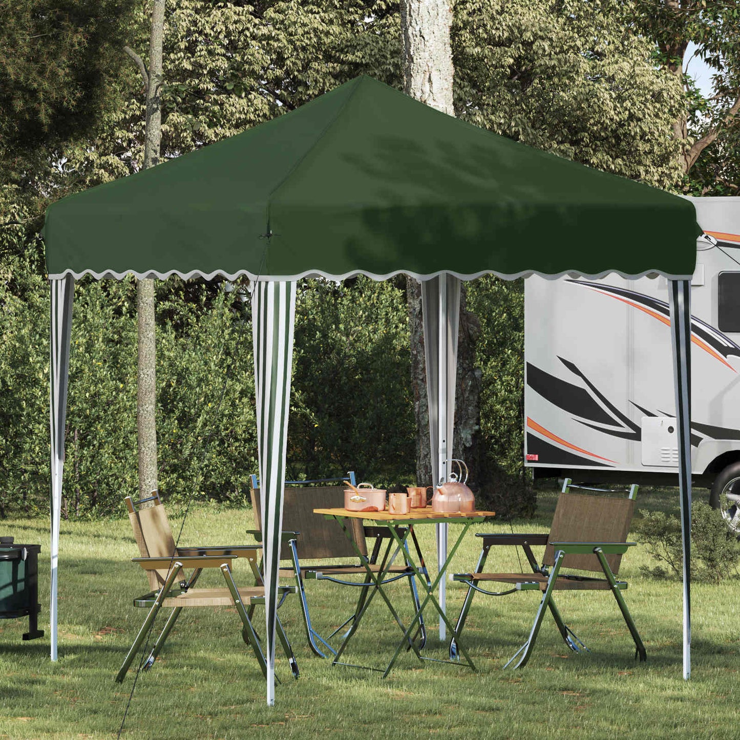 Tenda per feste a pop-up Verde 195 x 195 x 245 cm | homemem39