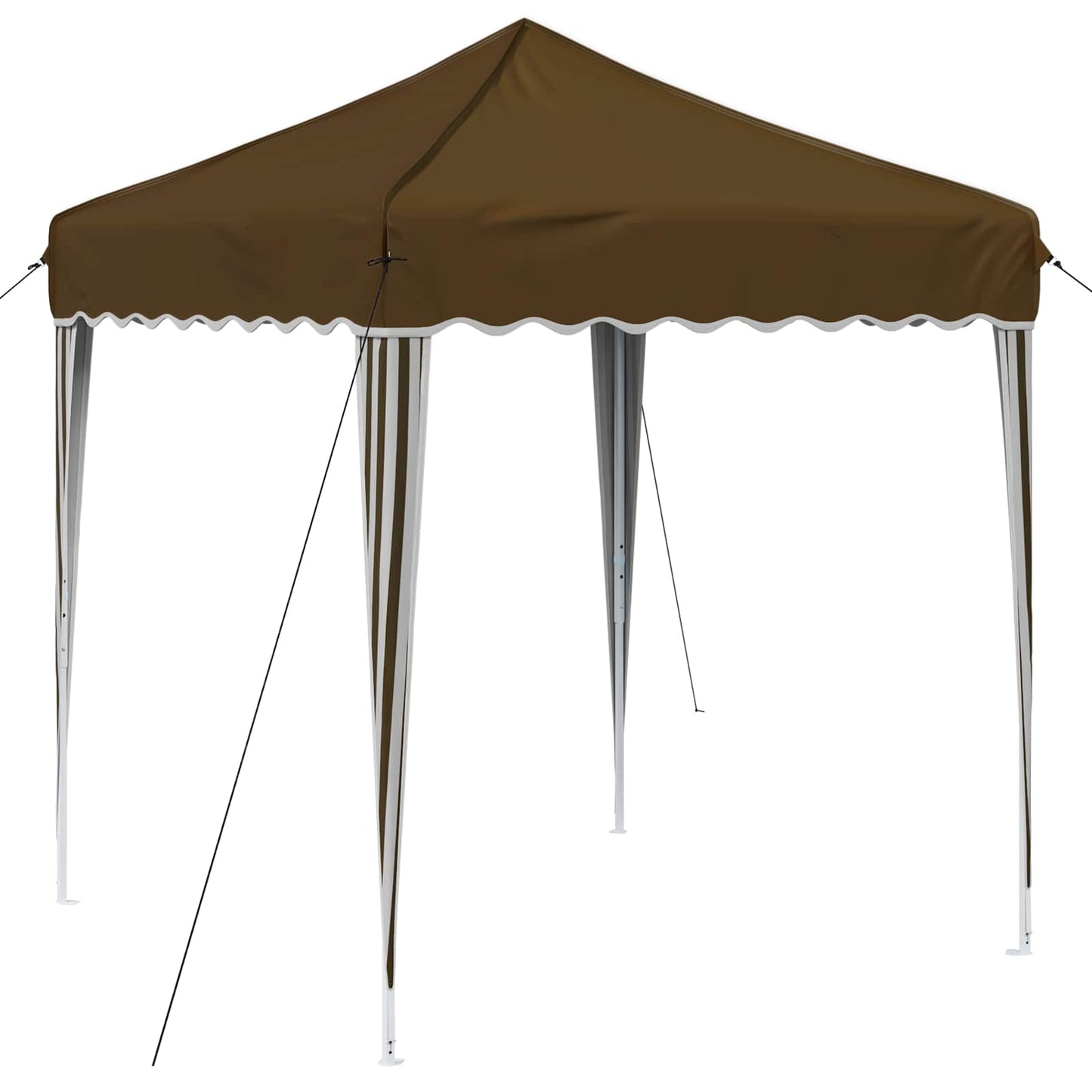 Tenda per feste a pop-up 195 x 195 x 245 cm Tortora