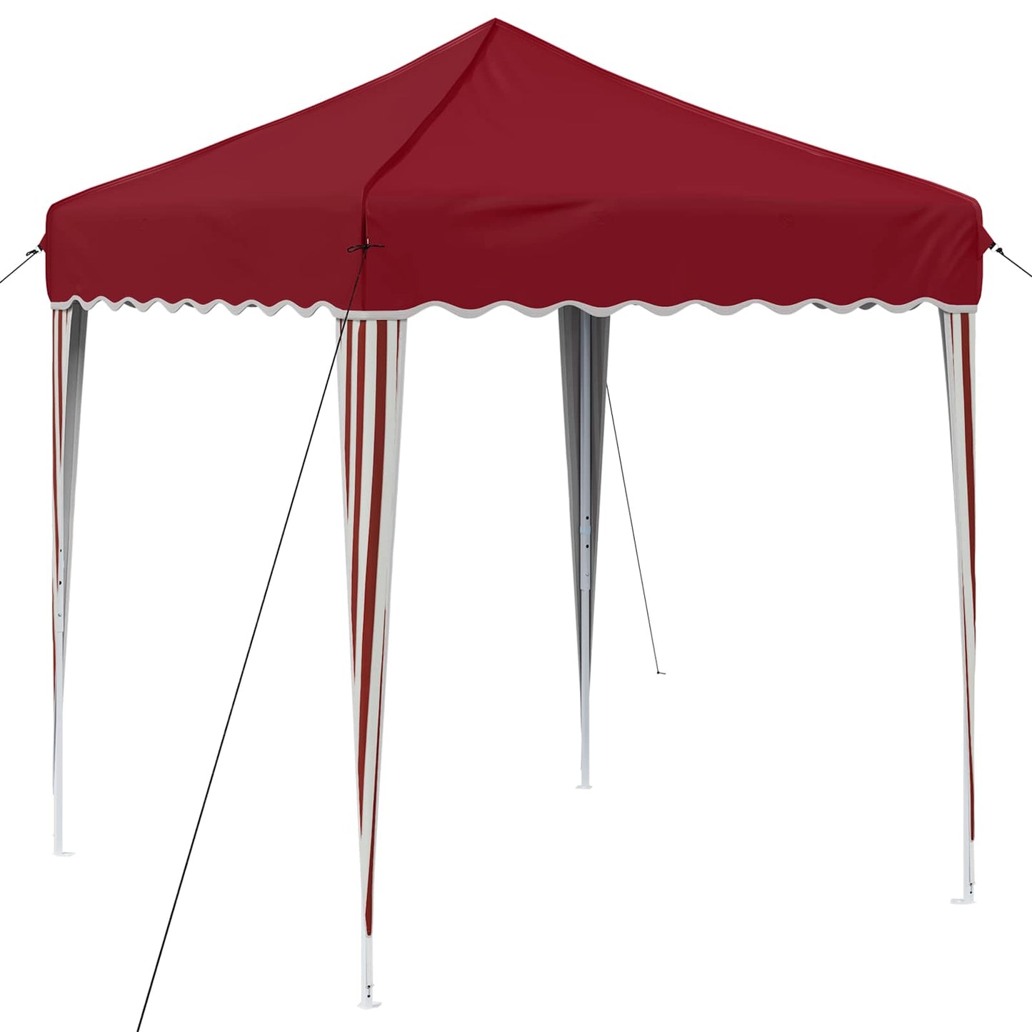 Tenda per feste a pop-up 195 x 195 x 245 cm Borgogna