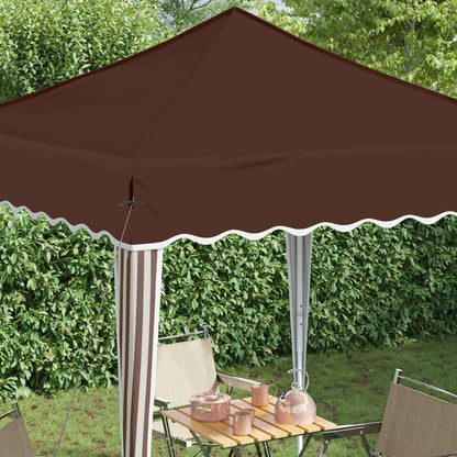 Tenda per feste a pop-up 195 x 195 x 245 cm Marrone | homemem39