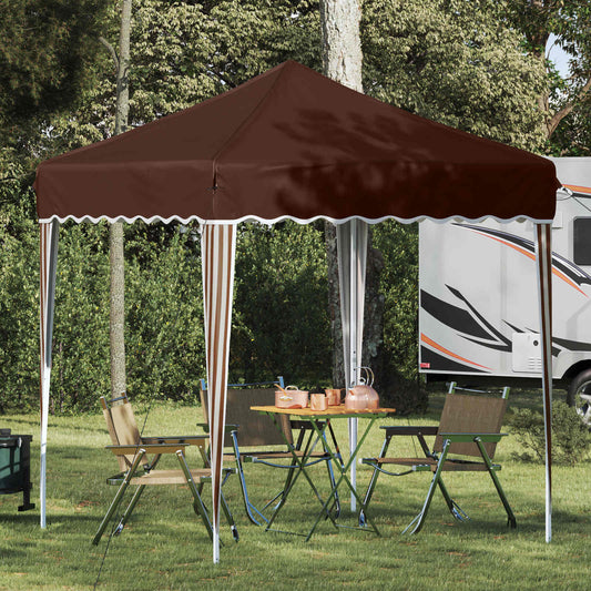 Tenda per feste a pop-up 195 x 195 x 245 cm Marrone | homemem39