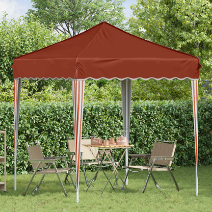 Tenda per feste a pop-up 195 x 195 x 245 cm Terracotta