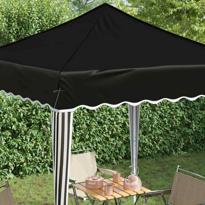 Tenda per feste a pop-up 195 x 195 x 245 cm Nero Tessuto Oxford | homemem39