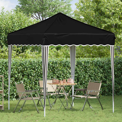Tenda per feste a pop-up 195 x 195 x 245 cm Nero Tessuto Oxford