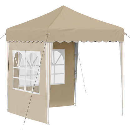 Tenda per feste a pop-up 195 x 195 x 245 cm Crema | homemem39
