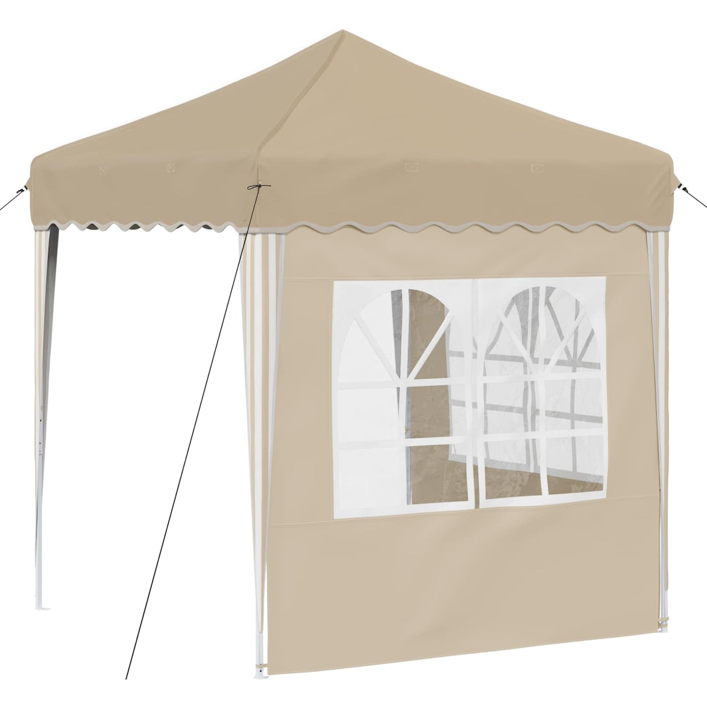 Tenda per feste a pop-up 195 x 195 x 245 cm Crema | homemem39
