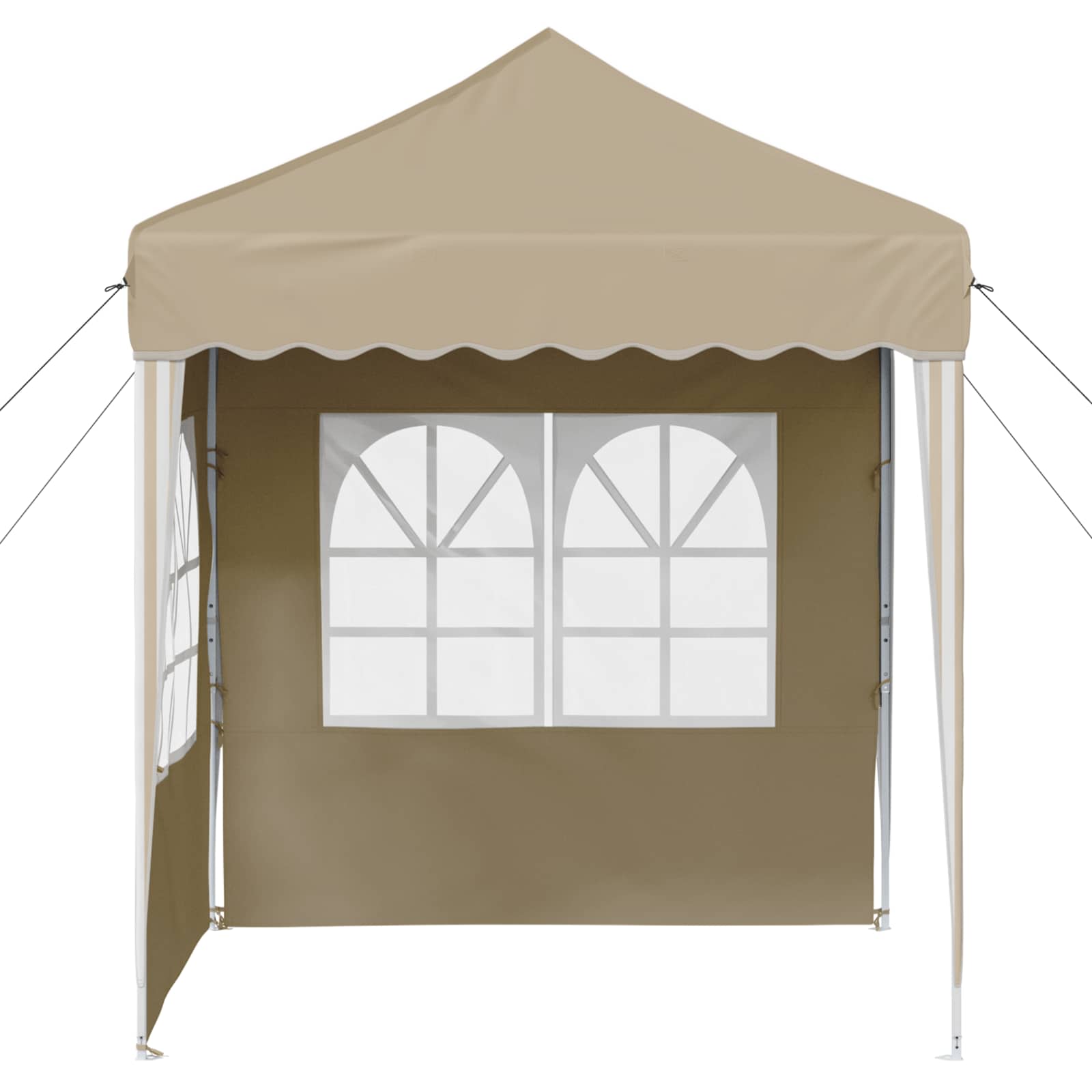Tenda per feste a pop-up 195 x 195 x 245 cm Crema | homemem39