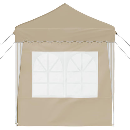 Tenda per feste a pop-up 195 x 195 x 245 cm Crema