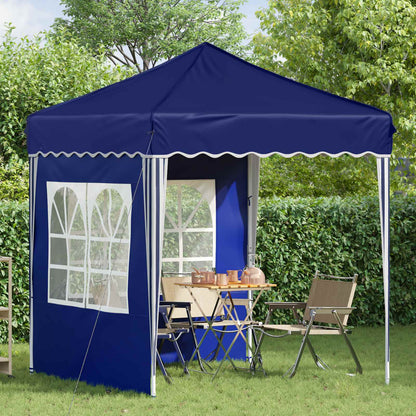 Tenda per feste a pop-up 195 x 195 x 245 cm Blu Tessuto Oxford | homemem39