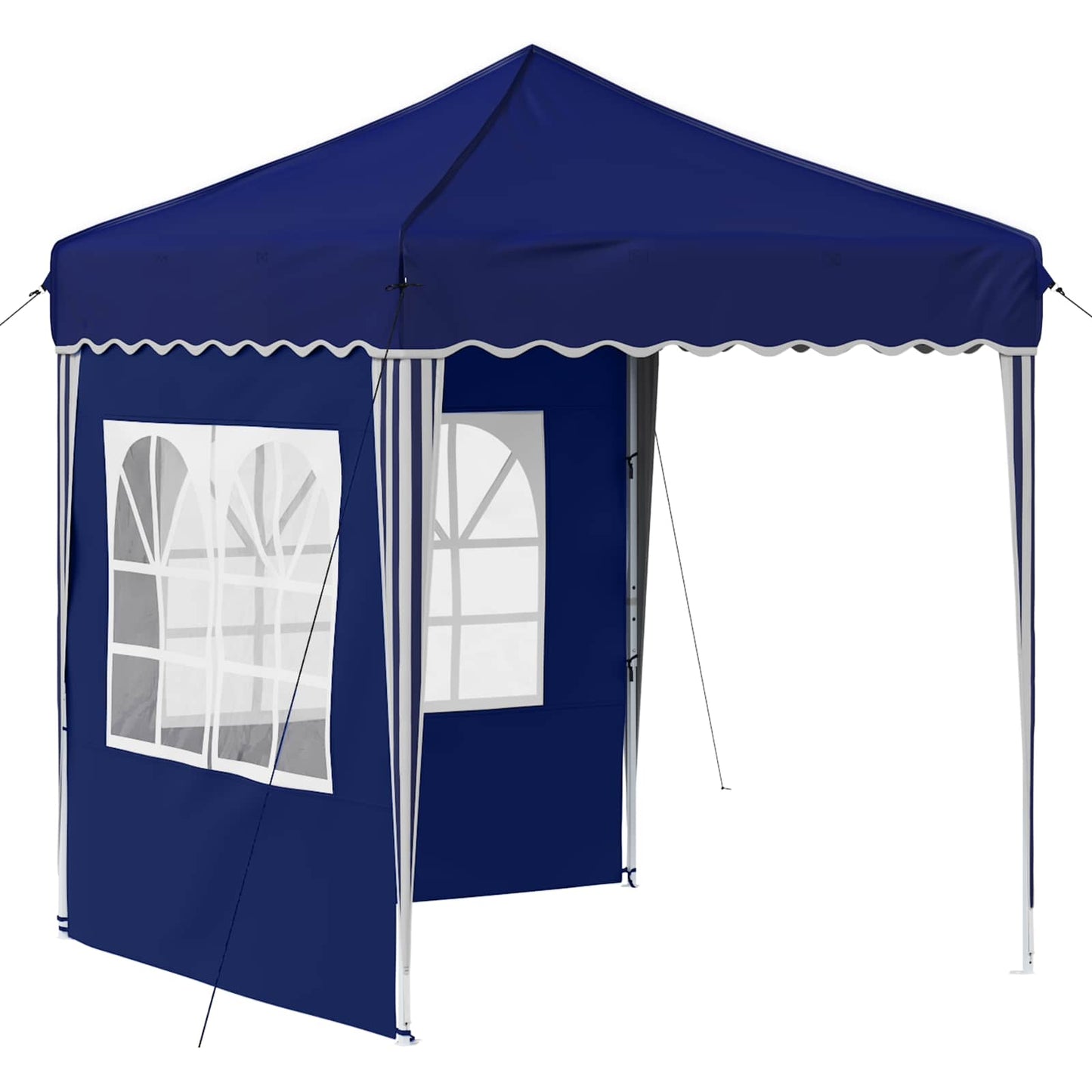 Tenda per feste a pop-up 195 x 195 x 245 cm Blu Tessuto Oxford | homemem39
