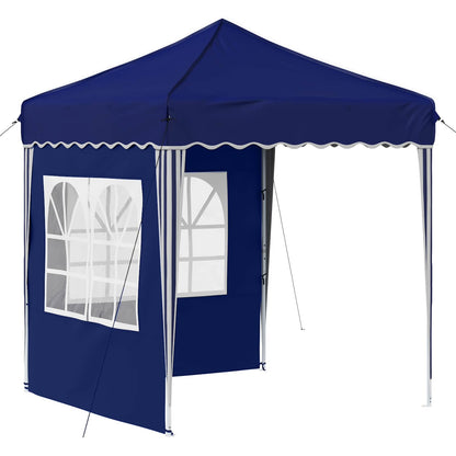 Tenda per feste a pop-up 195 x 195 x 245 cm Blu Tessuto Oxford | homemem39