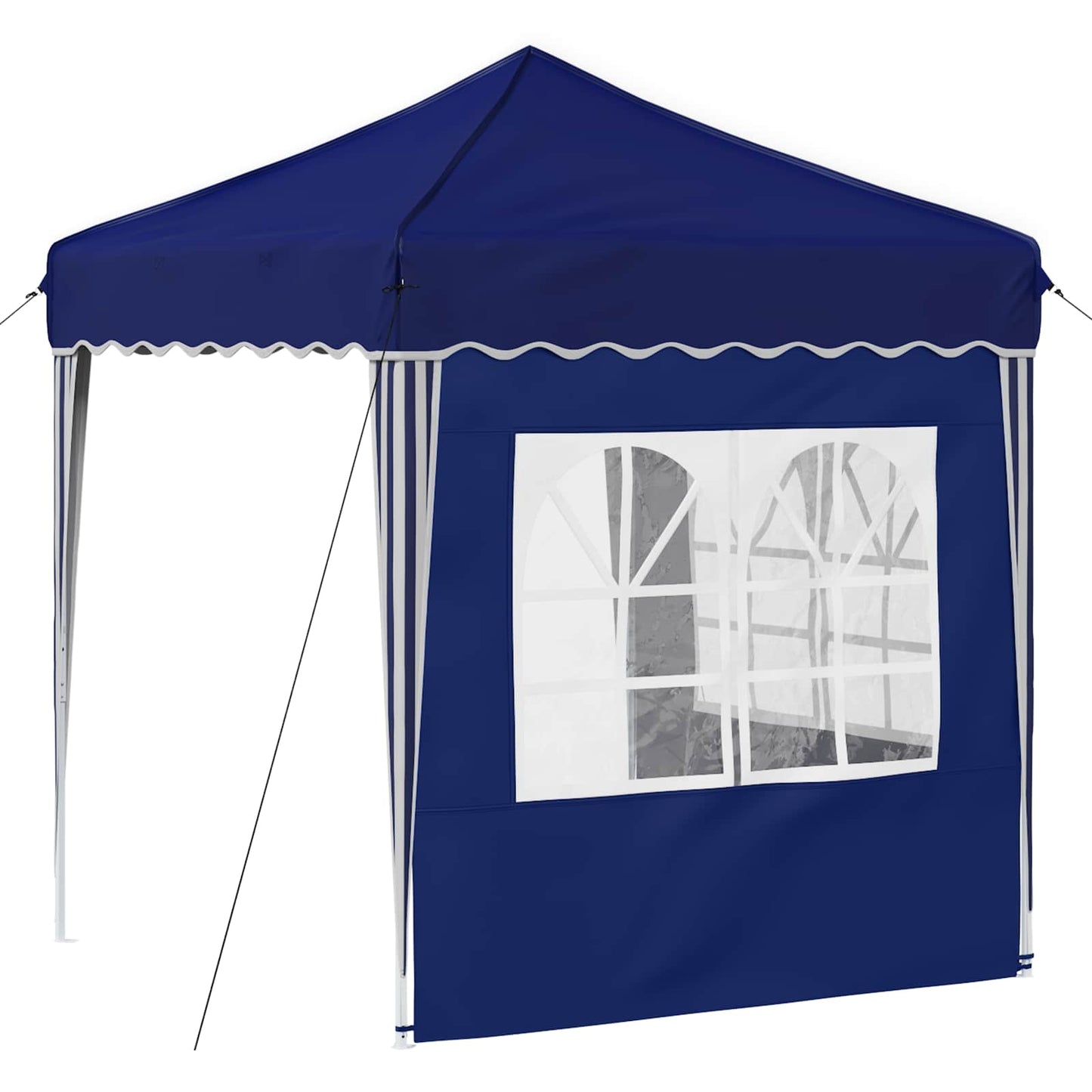Tenda per feste a pop-up 195 x 195 x 245 cm Blu Tessuto Oxford | homemem39