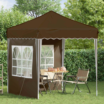 Tenda per feste a pop-up 195 x 195 x 245 cm Tortora