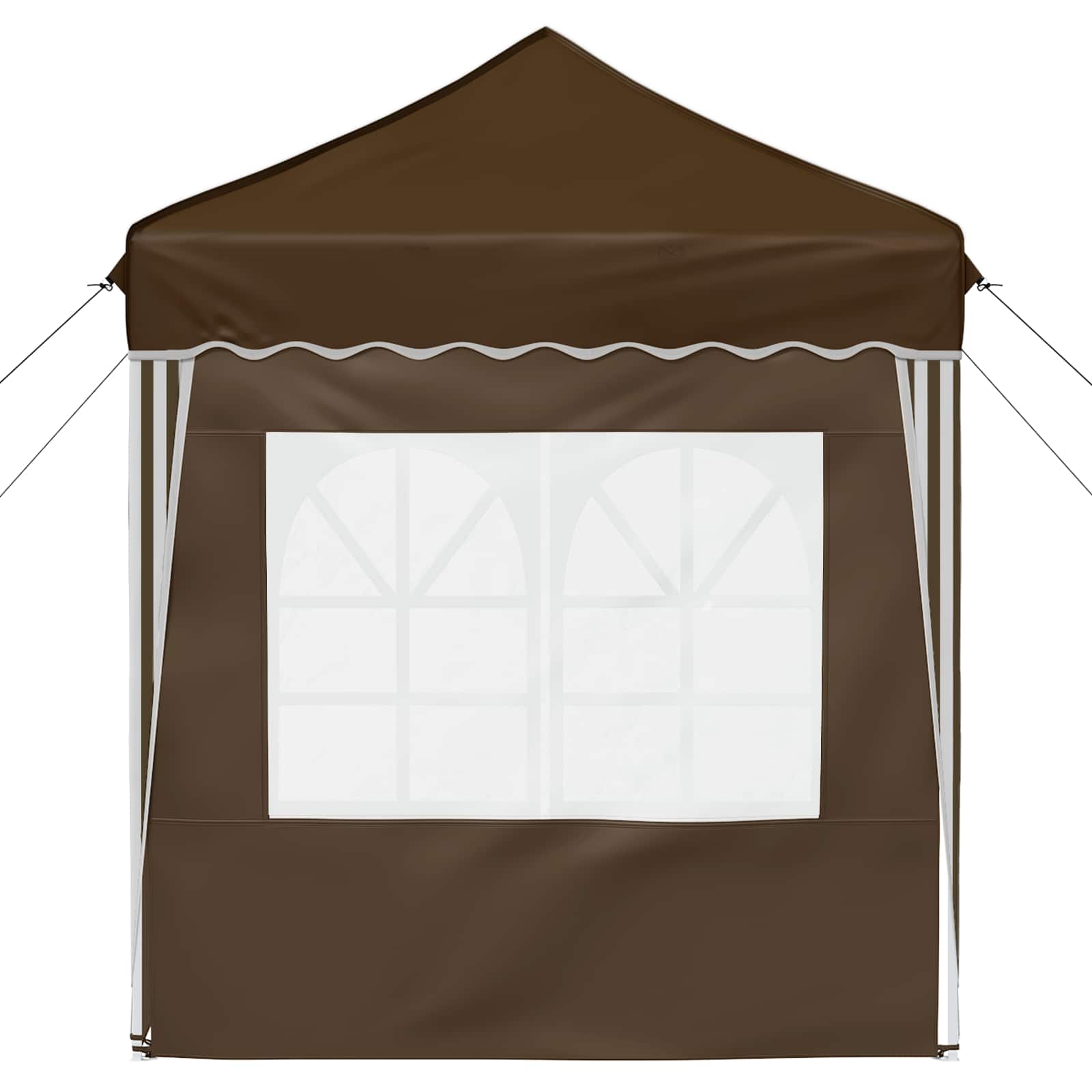 Tenda per feste a pop-up 195 x 195 x 245 cm Tortora | homemem39