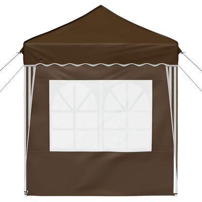Tenda per feste a pop-up 195 x 195 x 245 cm Tortora