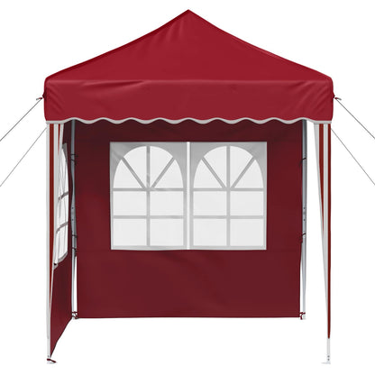 Tenda per feste a pop-up 195 x 195 x 245 cm Borgogna | homemem39