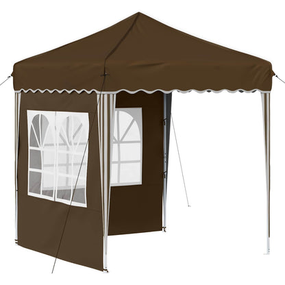 Tenda per feste a pop-up 195 x 195 x 245 cm Marrone | homemem39