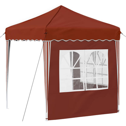 Tenda per feste a pop-up 195 x 195 x 245 cm Terracotta | homemem39