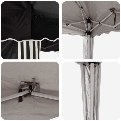 Tenda per feste a pop-up 195 x 195 x 245 cm Nero Tessuto Oxford