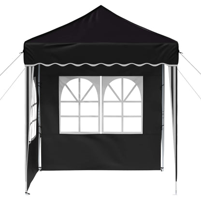 Tenda per feste a pop-up 195 x 195 x 245 cm Nero Tessuto Oxford | homemem39