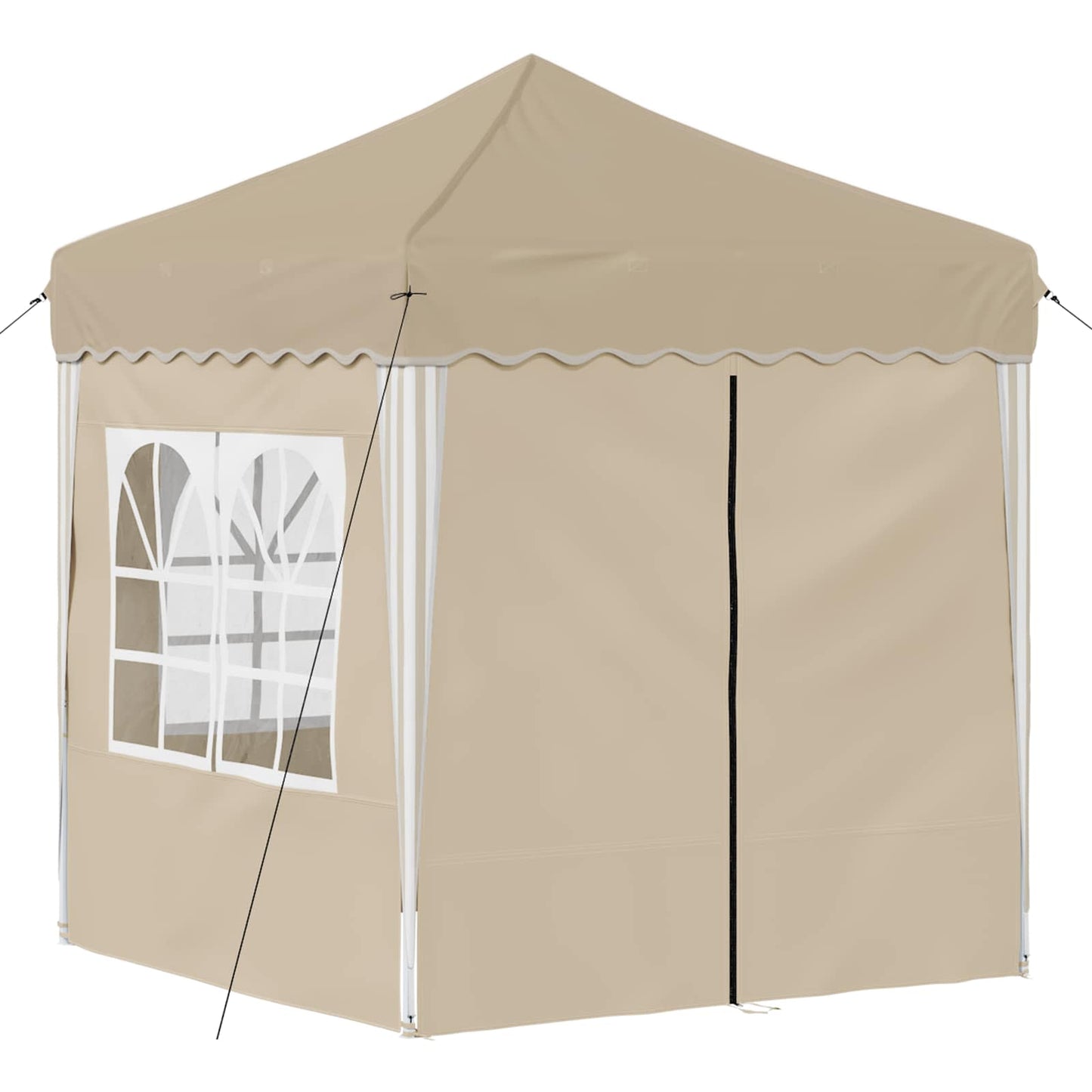 Tenda per feste a pop-up 195 x 195 x 245 cm Crema | homemem39