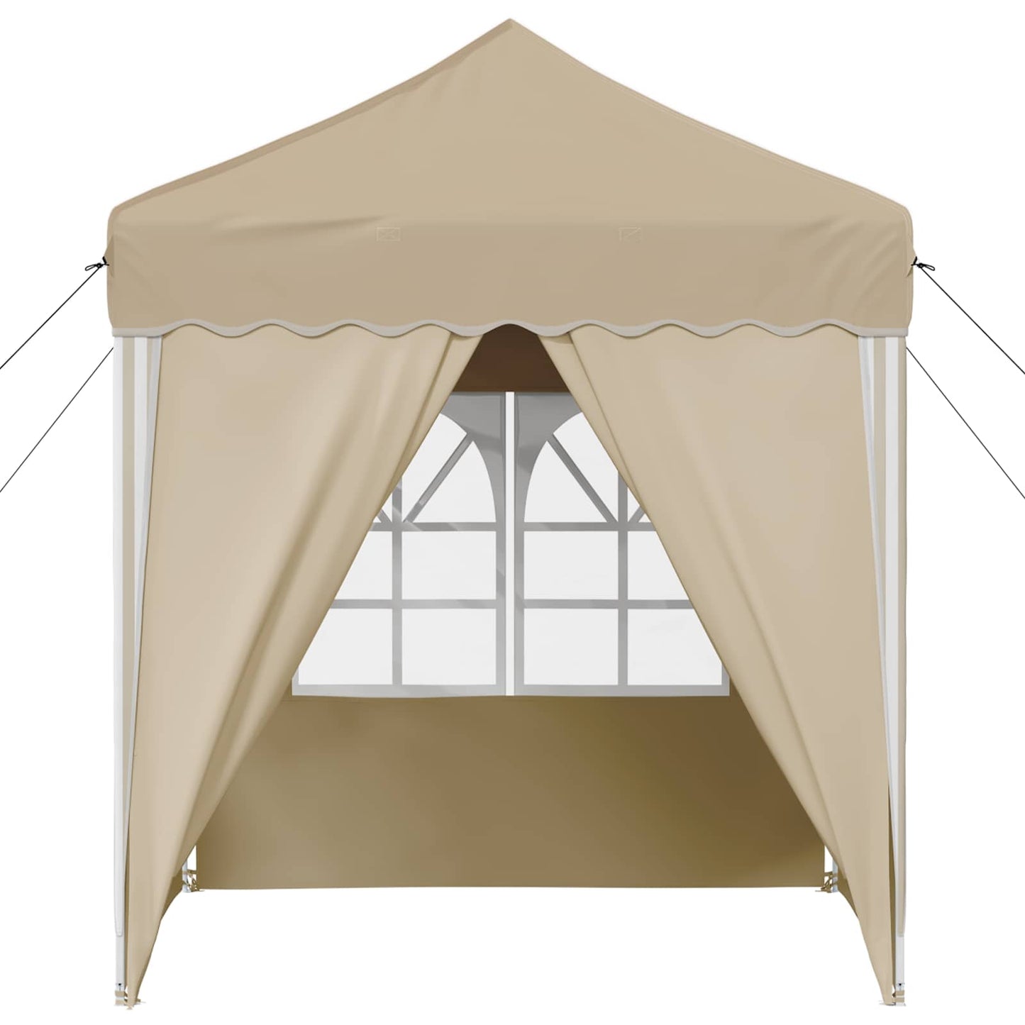 Tenda per feste a pop-up 195 x 195 x 245 cm Crema | homemem39
