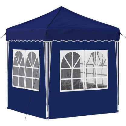 Tenda per feste a pop-up 195 x 195 x 245 cm Blu Tessuto Oxford | homemem39