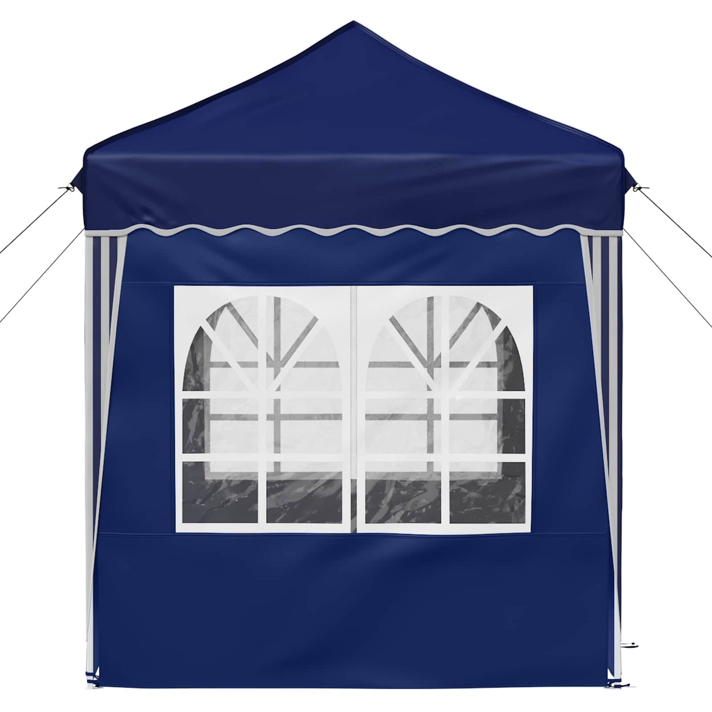 Tenda per feste a pop-up 195 x 195 x 245 cm Blu Tessuto Oxford
