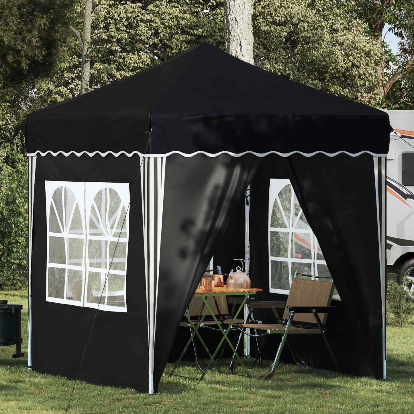 Tenda per feste a pop-up 195 x 195 x 245 cm Antracite | homemem39
