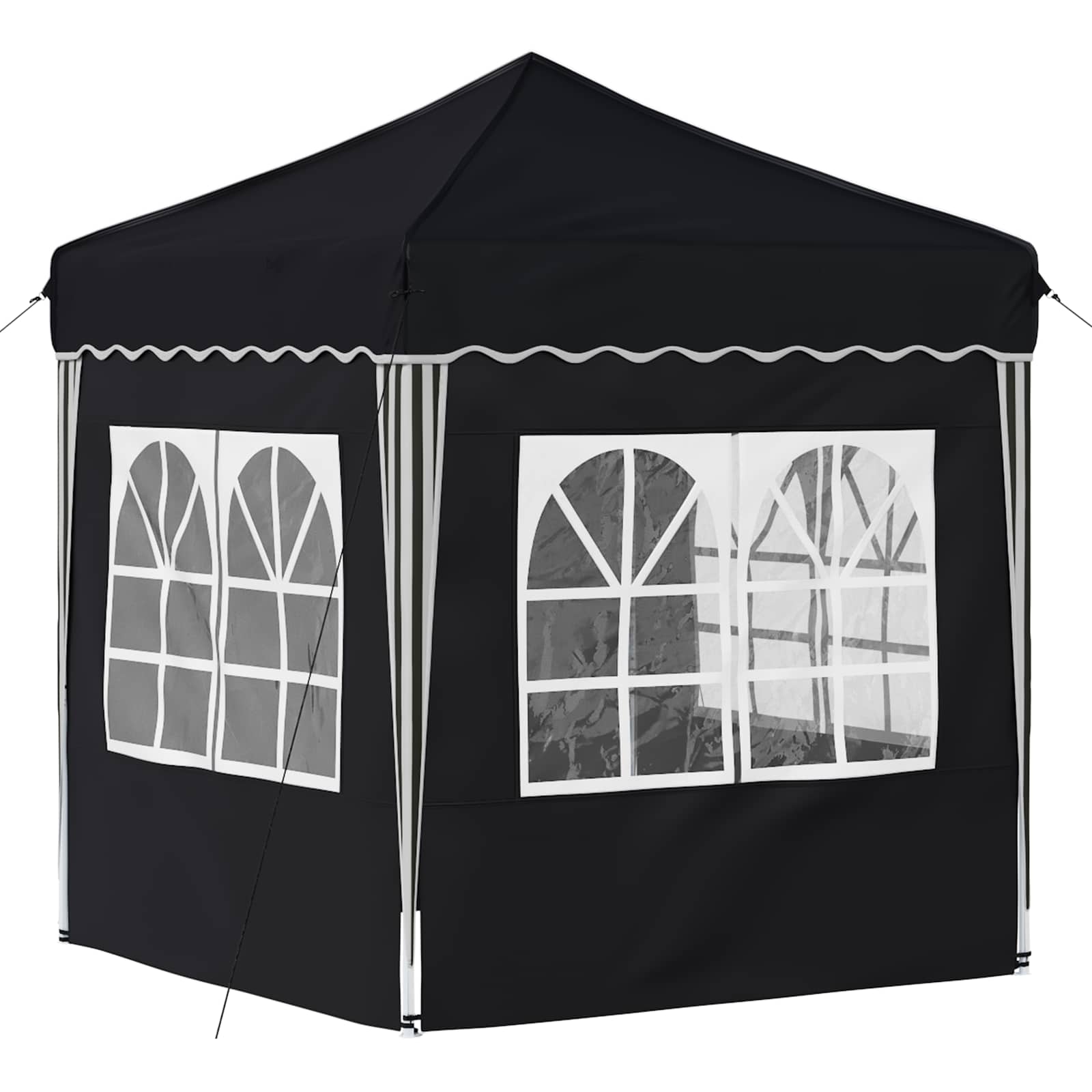 Tenda per feste a pop-up 195 x 195 x 245 cm Antracite | homemem39