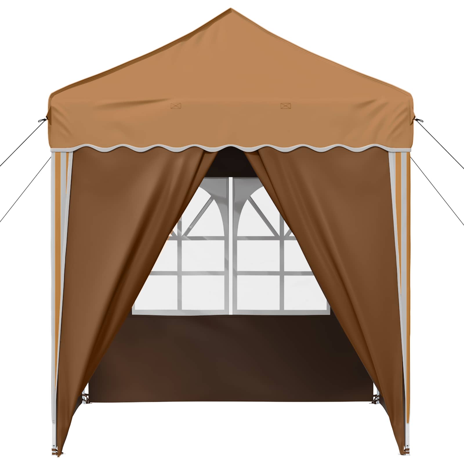 Tenda per feste a pop-up 195 x 195 x 245 cm Beige | homemem39